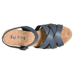 Korks Pumps & Heels|Women's , Naomi Sandal Navy