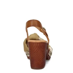 Korks Sandals|Women's , Natalia Sandal Tan Green