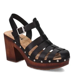 Korks Pumps & Heels|Women's , Whitney Platform Sandal Black
