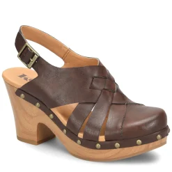 Korks Sandals|Women's , Wynne Clog Brown