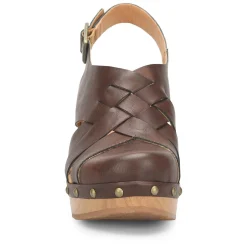 Korks Sandals|Women's , Wynne Clog Brown