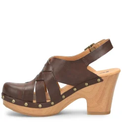 Korks Sandals|Women's , Wynne Clog Brown