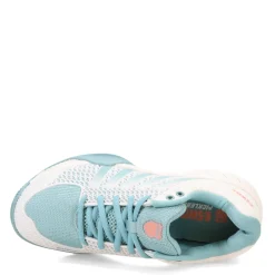 K-Swiss Sneakers & Athletic|Women's , Express Light Pickleball Shoe White/Nile Blue/Desert Flower