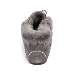 Lamo Slippers|Women's , Mila Moc Charcoal