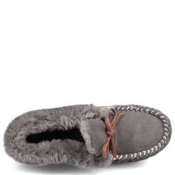 Lamo Slippers|Women's , Mila Moc Charcoal