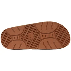 Lamo Slippers|Women's , Open Toe Wrap Slipper Chestnut