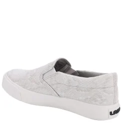 Lamo Slip-On Shoes|Women's , Piper Slip-On White Snake