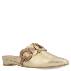 L'Amour Des Pieds Flats|Women's , Baruna Mule Gold/Bronze