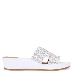 L'Amour Des Pieds Sandals|Women's , Cusaro Sandal White/Gold