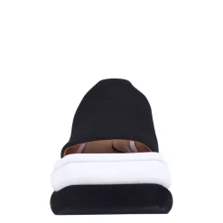 L'Amour Des Pieds Sandals|Women's , Emiko Sandal Black White