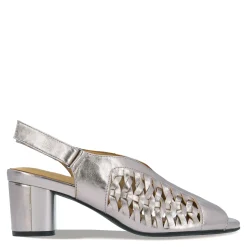 L'Amour Des Pieds Sandals|Women's , Myrina Sandal Champagne