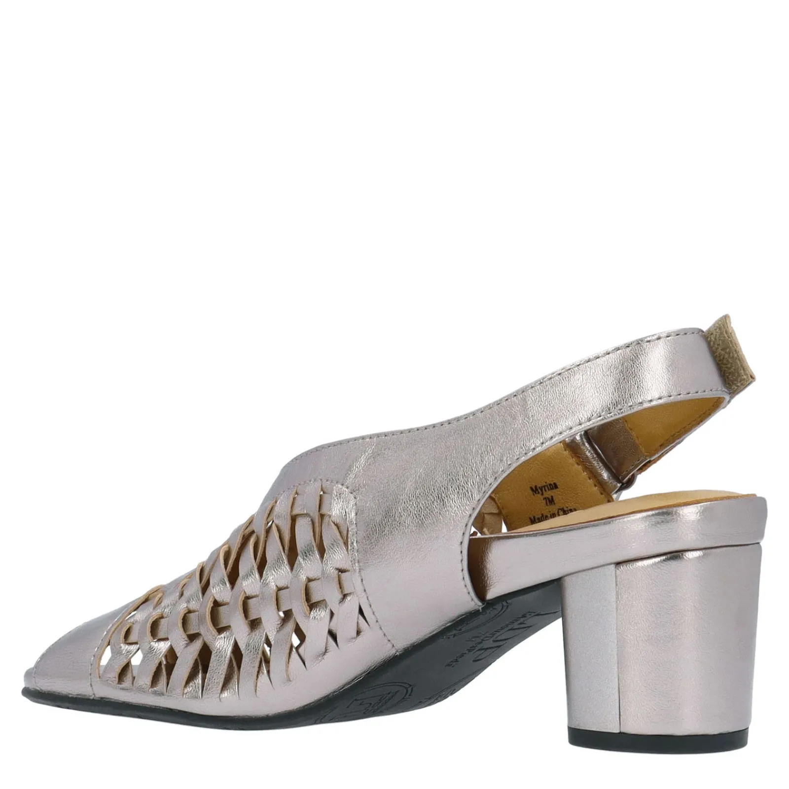 L'Amour Des Pieds Sandals|Women's , Myrina Sandal Champagne