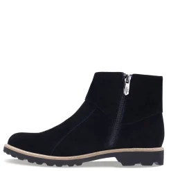 L'Amour Des Pieds Boots|Women's , Romila Boot Black Kidsuede