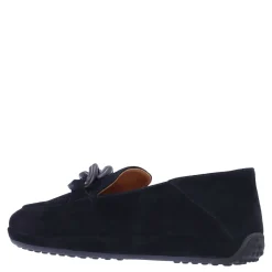 L'Amour Des Pieds Loafers|Women's , Yozey Loafer Black Kidsuede