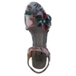 L Artiste Sandals|Women's L'Artiste By Spring Step, Breakaway Sandal Grey Multi