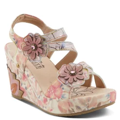 L Artiste Sandals|Women's L'Artiste By Spring Step, Karnitsky Sandal Pink Multi
