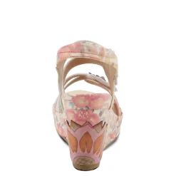 L Artiste Sandals|Women's L'Artiste By Spring Step, Karnitsky Sandal Pink Multi