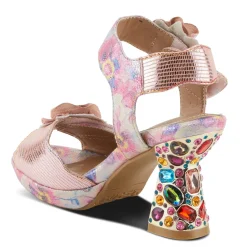 L Artiste Sandals|Women's L'Artiste By Spring Step, Smashing Sandal Pink Multi