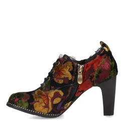 L Artiste Boots|Women's L'Artiste By Spring Step, Pritz Shootie Bordeaux Multi