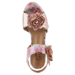 L Artiste Pumps & Heels|Women's L'Artiste By Spring Step, Smashing Sandal Pink Multi