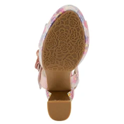L Artiste Pumps & Heels|Women's L'Artiste By Spring Step, Smashing Sandal Pink Multi