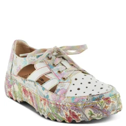 L Artiste Sneakers & Athletic|Women's L'Artiste by Spring Step, Bodes Sneaker White Multi