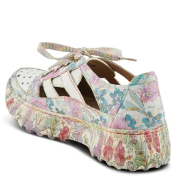 L Artiste Sneakers & Athletic|Women's L'Artiste by Spring Step, Bodes Sneaker White Multi