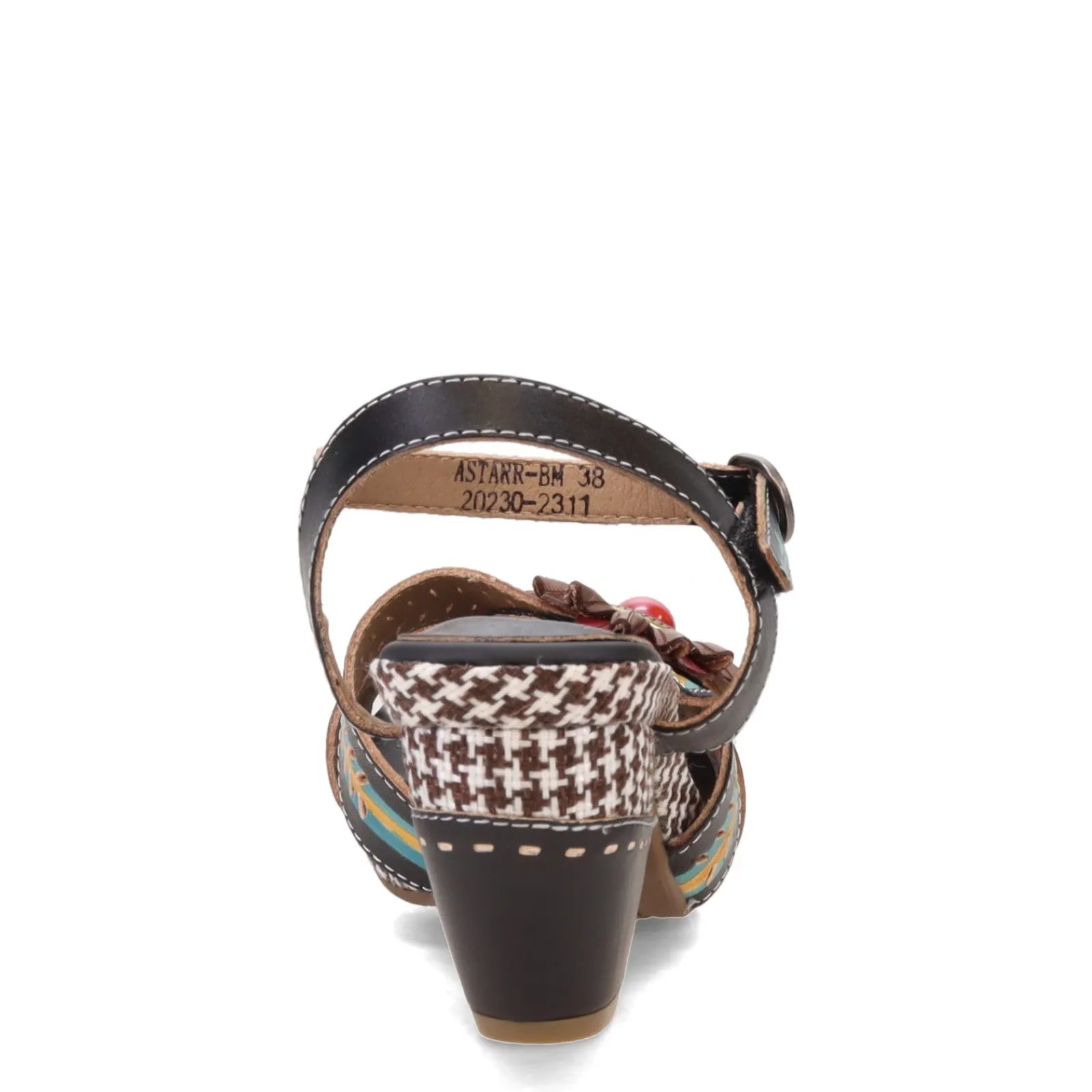 L Artiste Pumps & Heels|Women's L'Artiste by Spring Step, Astarr Sandal Black Multi