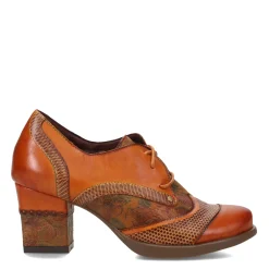 L Artiste Pumps & Heels|Women's L'Artiste By Spring Step, Ilan Oxford Camel Multi