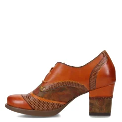 L Artiste Oxfords|Women's L'Artiste By Spring Step, Ilan Oxford Camel Multi