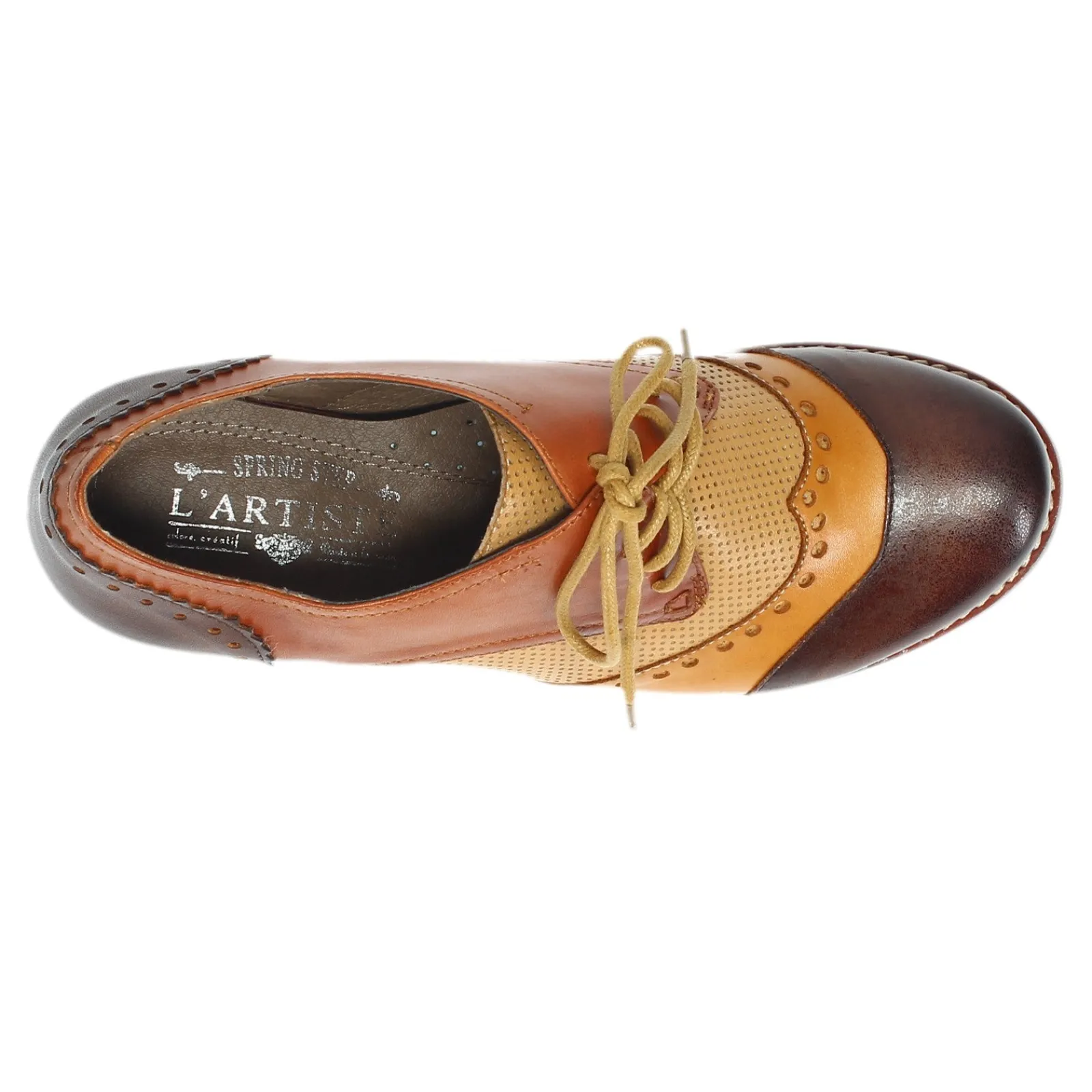 L Artiste Oxfords|Women's L'Artiste By Spring Step, Bardot Pump Brown