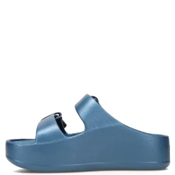 Lemon Jelly Sandals|Women's , Gaia Slide Sandal Blue