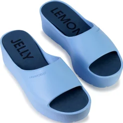 Lemon Jelly Sandals|Women's , Sunny Slide Sandal Baby Blue