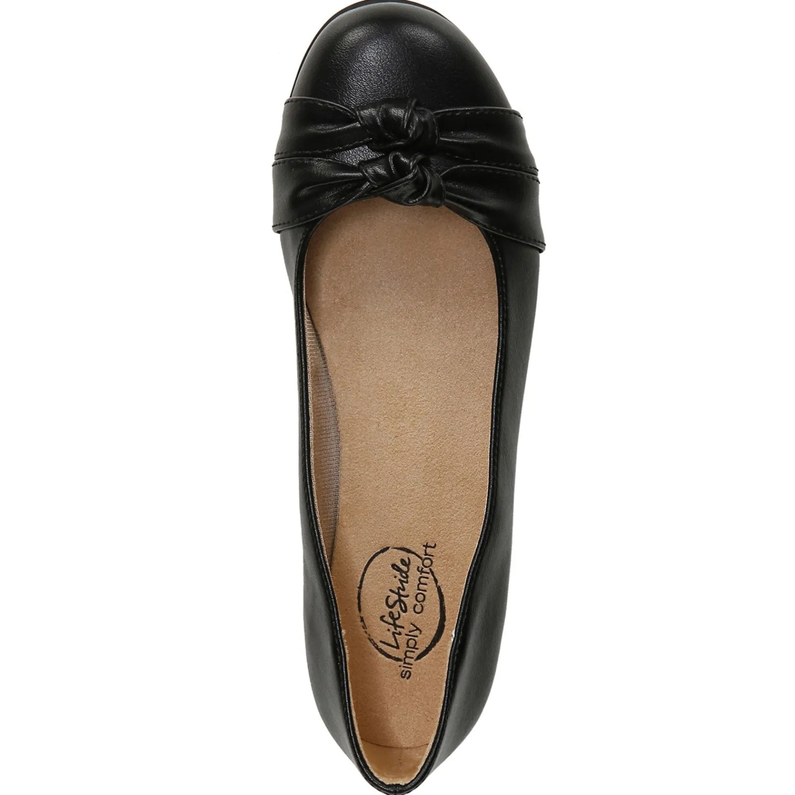 LifeStride Flats|Women's , Anika Flat Black
