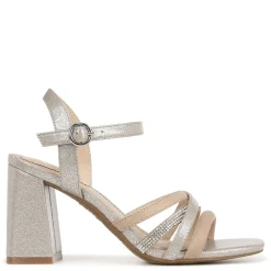 LifeStride Pumps & Heels|Women's , Belle Sandal Champagne Deerskin
