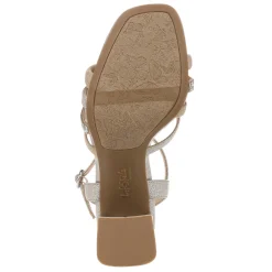 LifeStride Pumps & Heels|Women's , Belle Sandal Champagne Deerskin