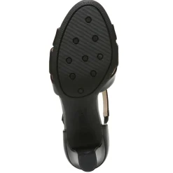 LifeStride Pumps & Heels|Women's , Caramel Sandal Black Smooth