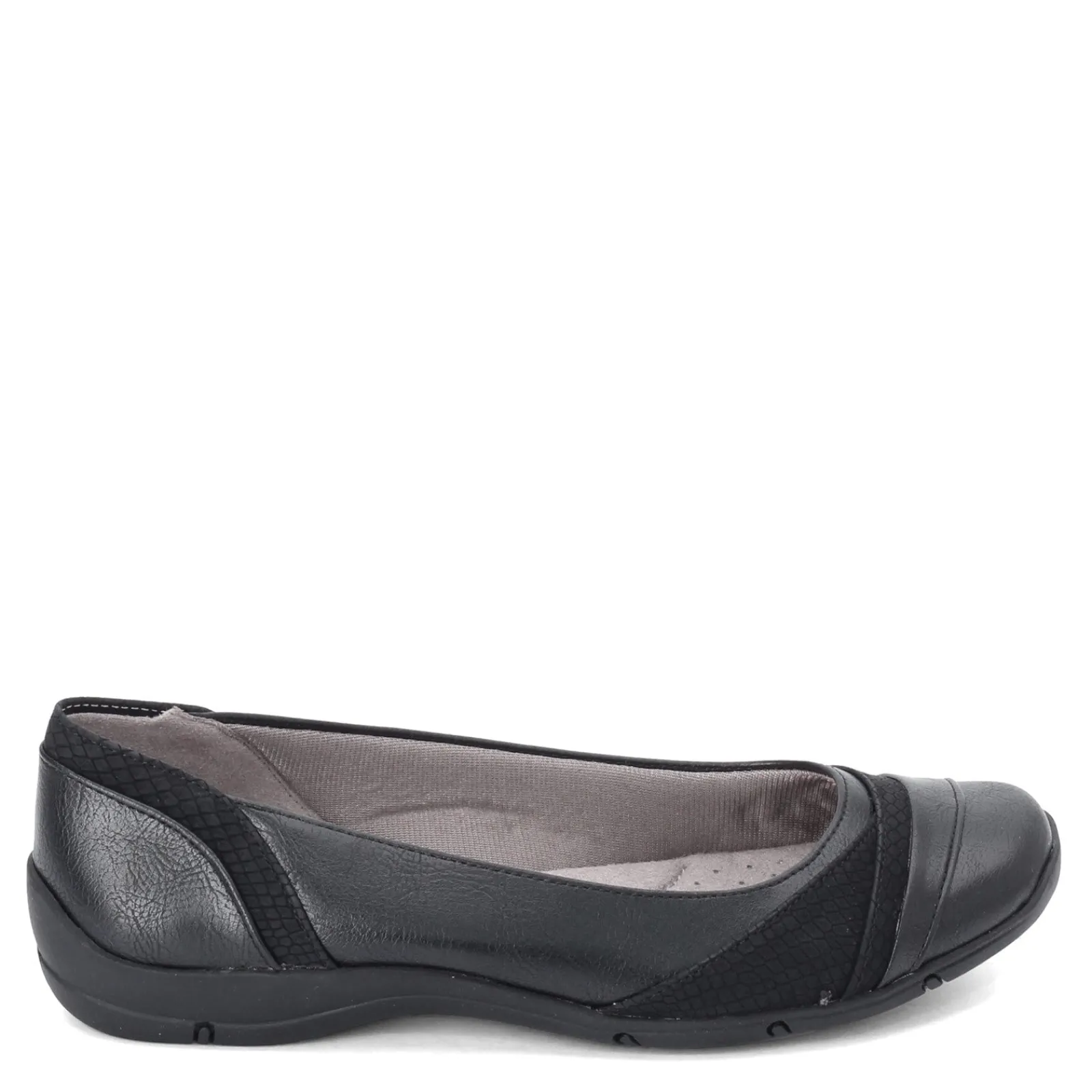 LifeStride Flats|Women's , Dig Flat Black
