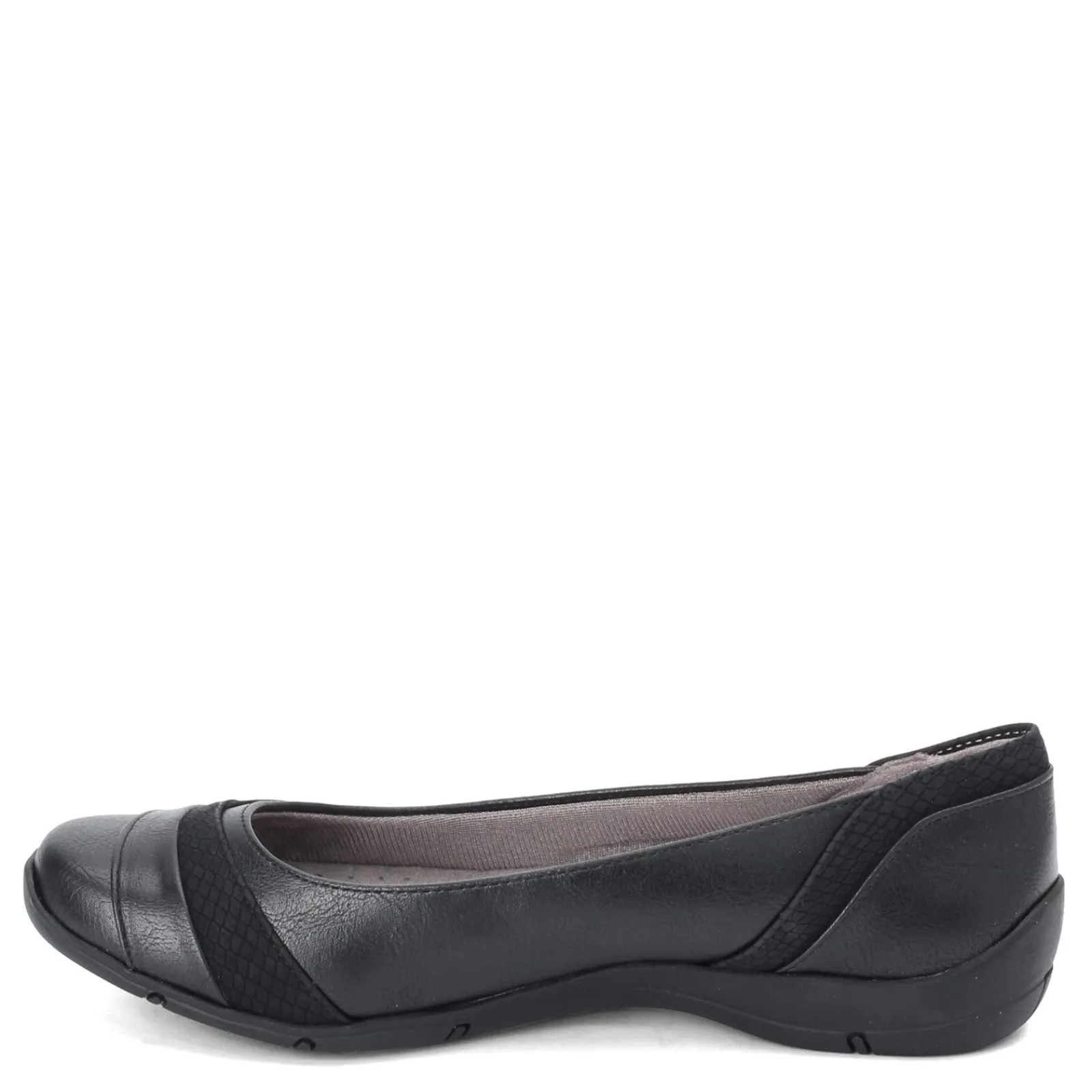 LifeStride Flats|Women's , Dig Flat Black
