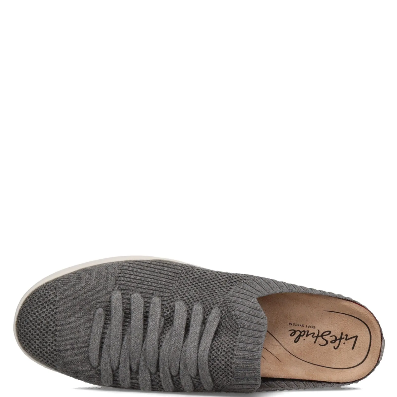 LifeStride Flats|Women's , Ease Slip-On Grey Light