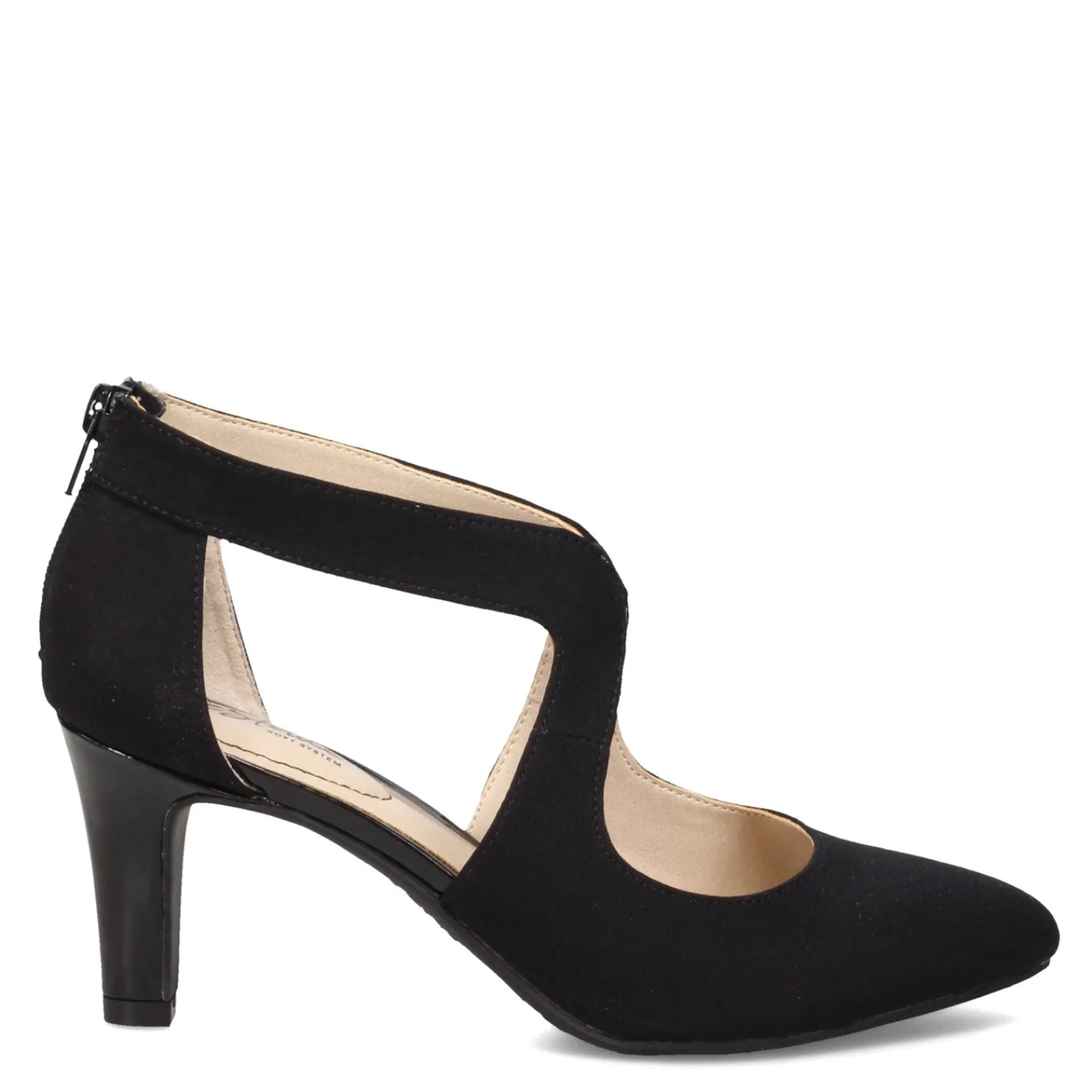 LifeStride Pumps & Heels|Women's , Giovanna Pump Black Stretch