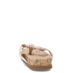 LifeStride Sandals|Women's , Happy Sandal Natural Gingham