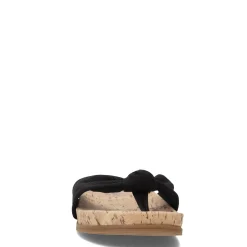 LifeStride Sandals|Women's , Happy Sandal Black Linen