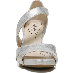 LifeStride Sandals|Women's , Mega Sandal Silver