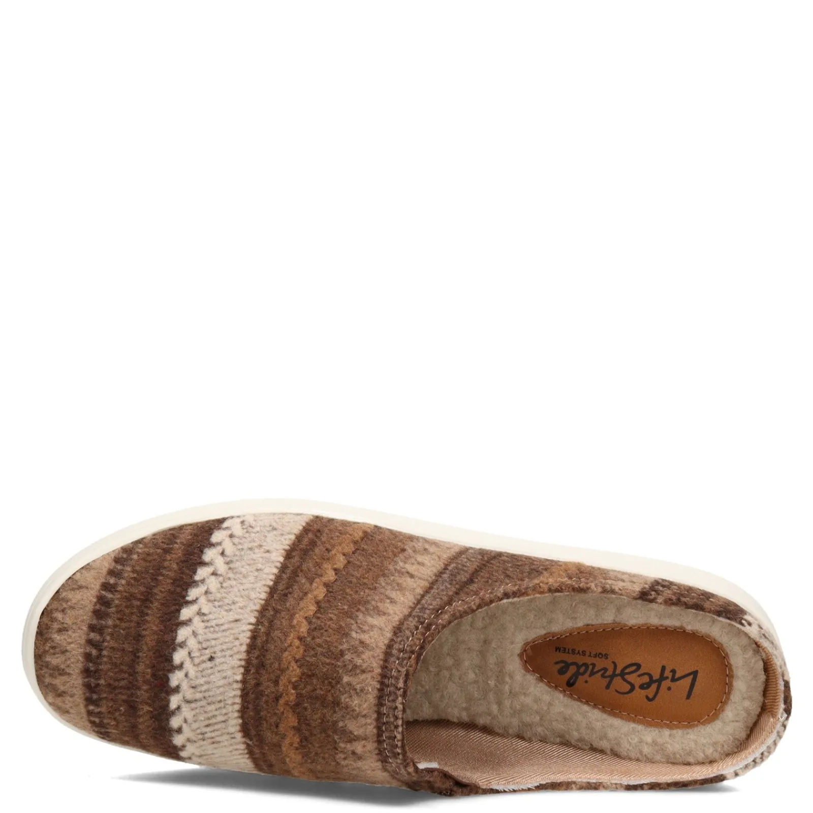 LifeStride Clogs & Mules|Women's , Nomad Mule Brown Knit