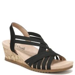 LifeStride Wedges|Women's , Stellar Sandal Black