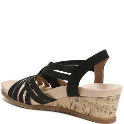 LifeStride Wedges|Women's , Stellar Sandal Black
