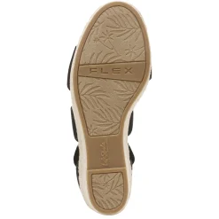 LifeStride Wedges|Women's , Thrive Sandal Black