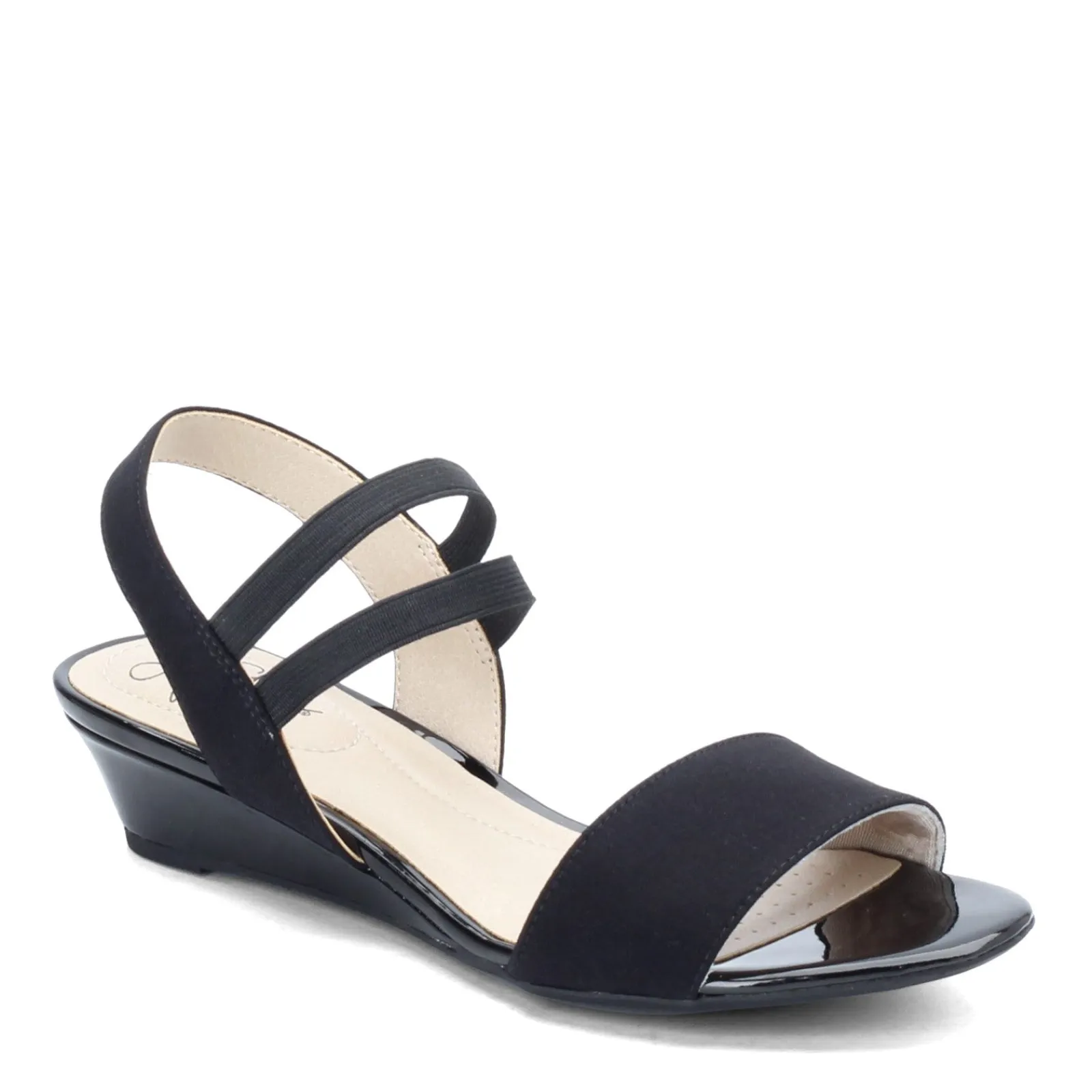 LifeStride Wedges|Women's , Yolo Sandal Black