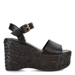 Marc Fisher Wedges|Women's , Burian Sandal Black